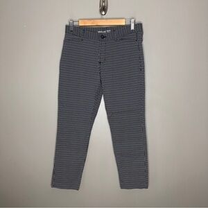 Khakis by gap slim cut print cropped trousers